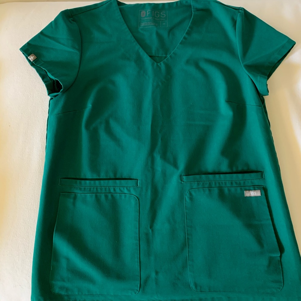 Figs Huntergreen set-Xs/tall